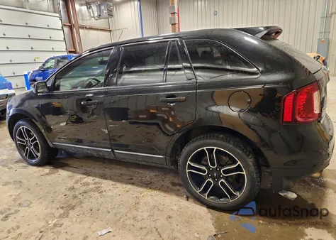 2013 Ford Edge Sel from USA, damaged, VIN 2FMDK4JC8DBC85204